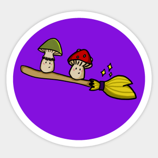 Magic Mushrooms Sticker